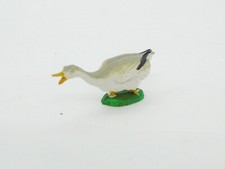 39298 STARLUX / FRANCE / ANIMAL FARM / 573 GOOSE OPEN BEAK STRETCHED NECK WHITE