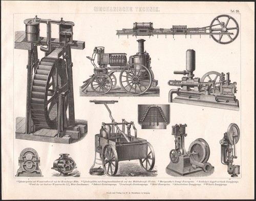 1870 original engraving - 1870,