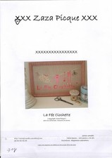 point de croix grille La Fée