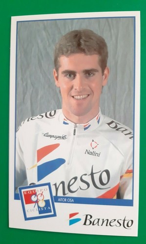 Cyclisme carte cycliste aitor - cyclisme,
