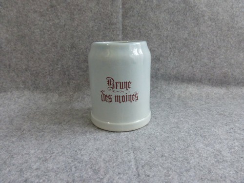 Ancienne chope biére brune - chope,
