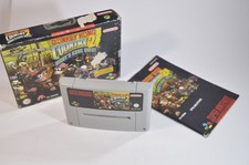 Donkey Kong 2 Diddy's Quest Super Nintendo Snes Complet CIB PAL NOE Europe