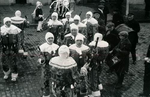 Binche 1950 fête des - binche,