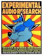 Experimental Audio Research Concert Poster 1996 Kozik Kilowatt