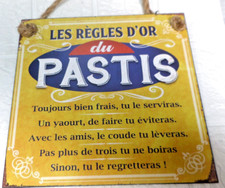 PLAQUE METAL 20X20  APEROS