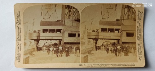 Originale photo c1900 stereo - originale,