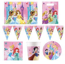 Disney Princess Party Tableware Decorations Disney Princess Plates Cups Napkins