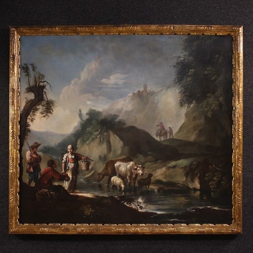 Antique peinture italien - antique,