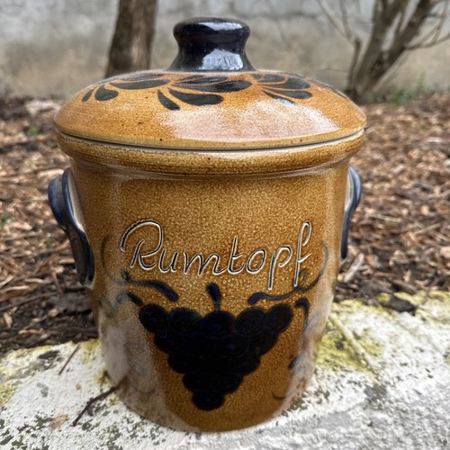 Pot grès ancien rumtopf - pot,
