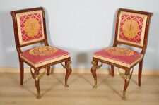 Paire de chaises style Empire
