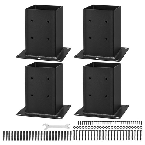 Support poteau bois 140x140 - support,