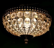Lustre Plafonnier Pampilles