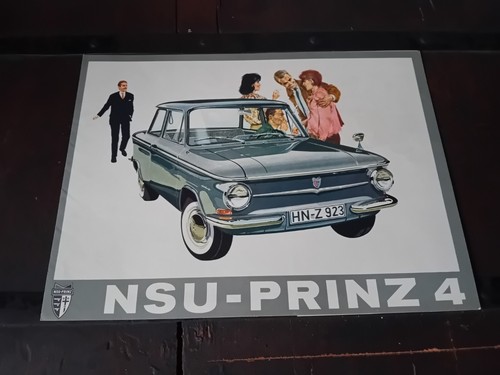 Brochure officielle nsu - nsu, prinz