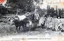CPA 46 SURROUNDINGS DE CAHORS LABERAUDIE TOBACCO HARVEST (CLOSE-UP SUPERB CPA