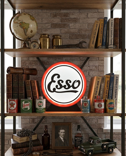 Enseigne esso vintage - esso,