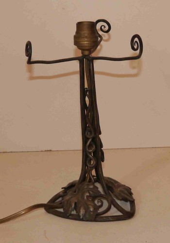 Pied lampe art nouveau - pied, de