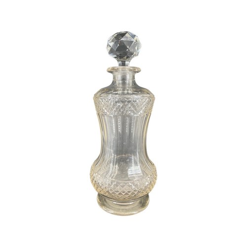 Carafe cristal taillé - carafe, en