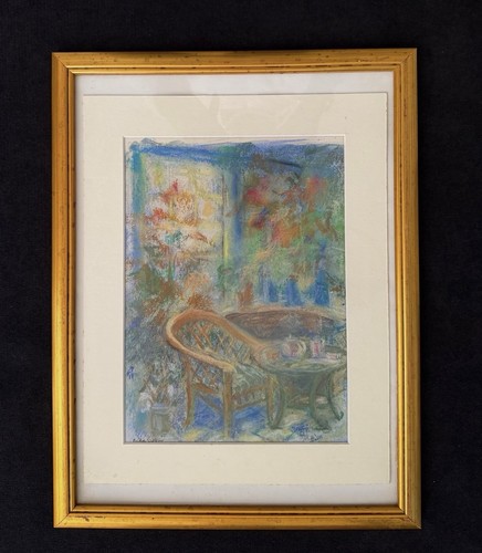 Original mid century pastel - ⁠original,