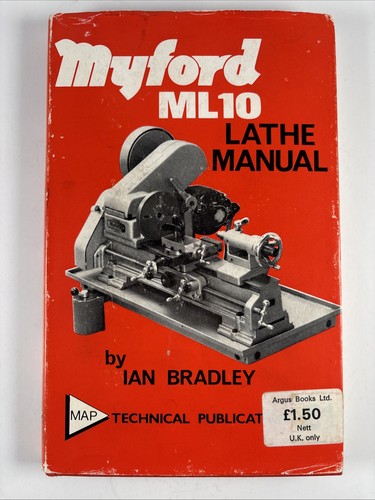 Myford ML10 Lathe Manual 1970