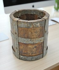 Seau À Mesurer En Bois Rond