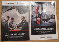 lot de 2 catalogues Facom sélection Prolians de 2021 et 2022