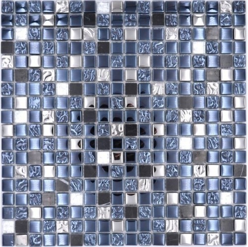 Mosaïque verre pierre - mosaïque,