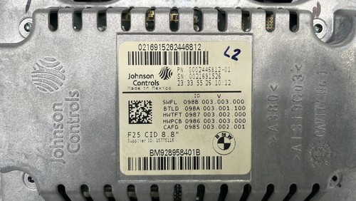 Ecran gps bmw f25 phase - ecran, x3