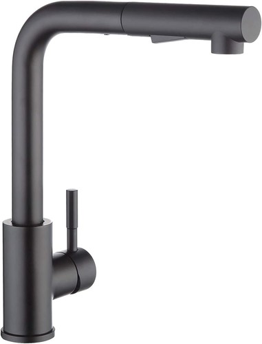 Robinet cuisine noir mitigeur - cuisine,