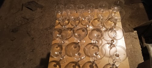 Lot coupes champagne - de, 8