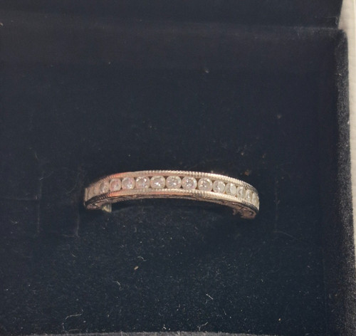 Tacori signed 18k - tacori, white