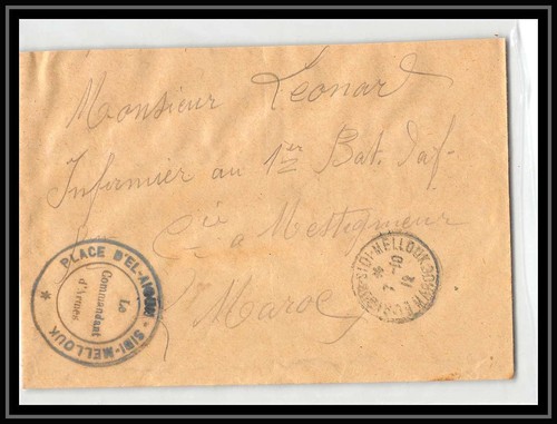 0223 cercle oudjda commandant - cercle,