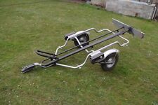 Remorque porte moto un rail   Remorque refaite entièrement 