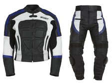Combination De Moto En Cuir