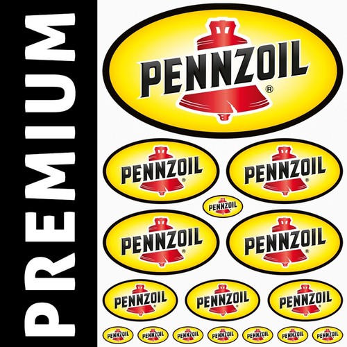 Pennzoil 16 stickers - pennzoil,