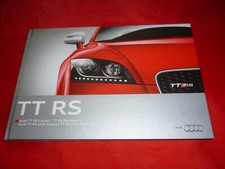 Audi TT 8J RS Coupe Plus Roadster Plus Hardcover Prospekt Brochure Brochure 2013