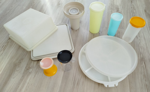 Lot tupperware couvercle - lot, 8