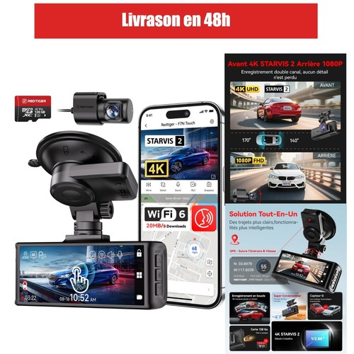 Redtiger starvis dashcam 4k - redtiger,
