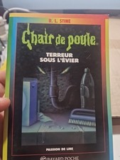 livre Chair de poule tome 21 Terreur Sous Levier 