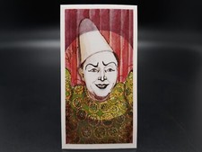 1990 Marlow Famous Circus Clowns VIKO FRATELLINI Medrano Rare Vintage Trade Card