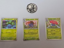 3 Cartes Pokémon Holo Cosmo