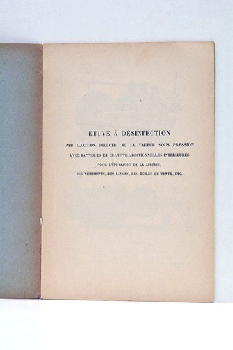 étuve désinfection paris - Étuve,