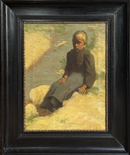 Tableaux anciens jeune - tableaux,