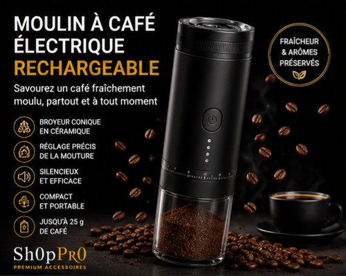 Moulin café électrique - moulin,