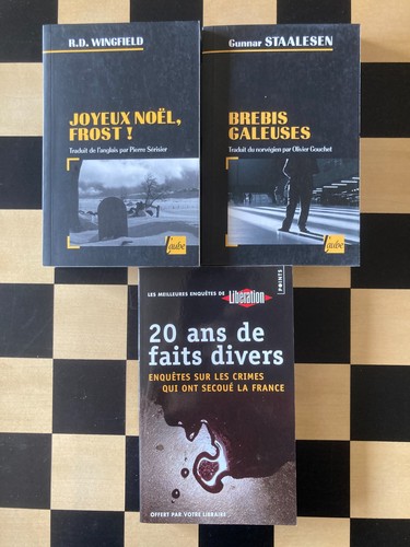 Lot romans policiers - lot,