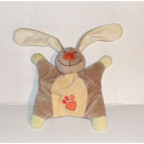 Doudou lapin nattou beige - lapin,