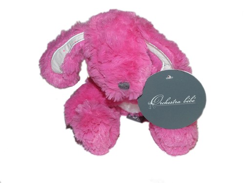 Peluche ours rose fushia - rose,