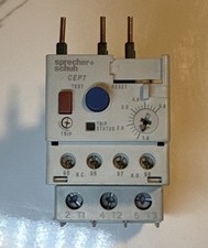 Sprecher + Schuh CEP7-EECB Ser C Overload Relay 1-5A 600V MAX T1,T2,T3 NEW-NOBOX