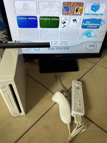 Console nintendo wii blanche - console, +