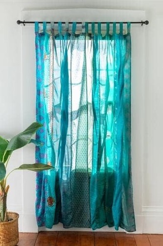 Pcs rideau patchwork indien - 10,