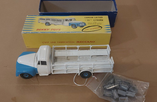 Camion laitier citroen dinky - camion,